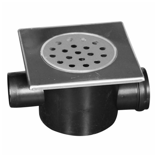 TALNI PVC SIFON VAFRA 2/2 150X150 MM PVC TULEC RAVNI