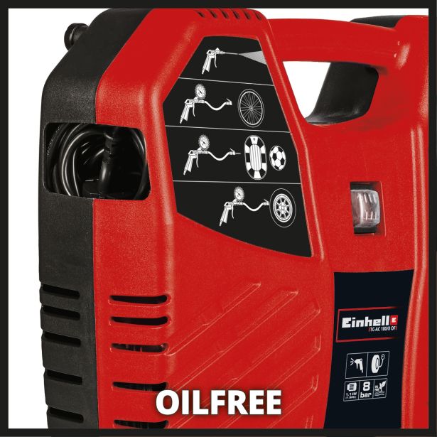 PRENOSNI KOMPRESOR TC-AC 180/8 OF