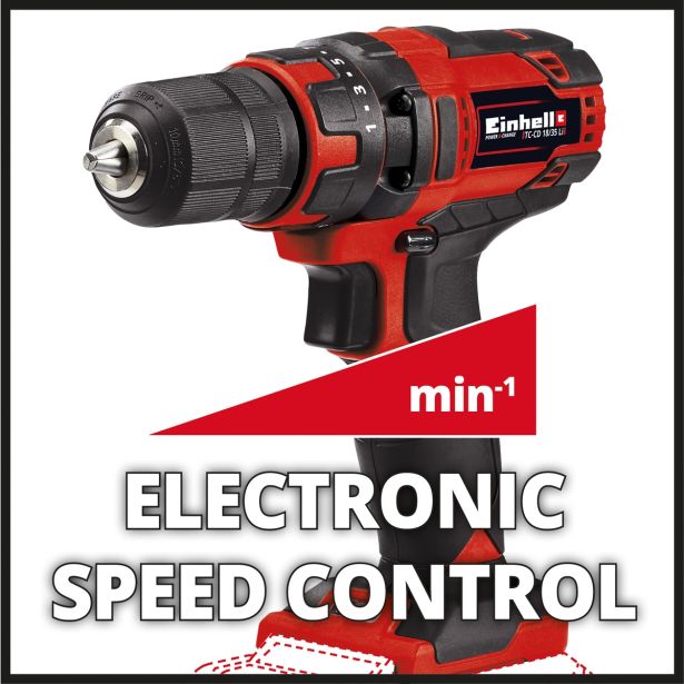 AKUMULATORSKI VRTALNIK EINHELL TC-CD 18/35 LI SOLO POWER X-CHANGE