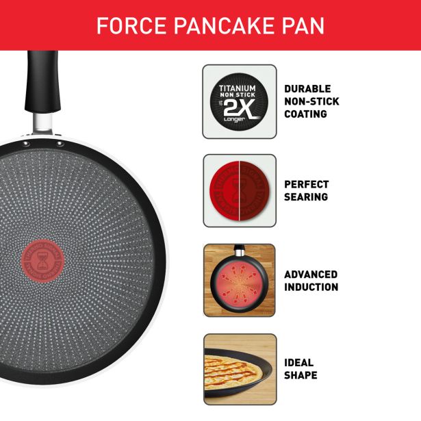 PONEV TEFAL 25 CM FORCE ZA PALAČINKE
