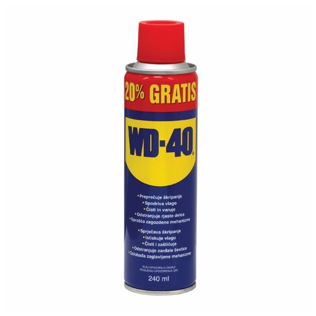 TEHNIČNI SPREJ WD-40 240 ML (200ML+20% GRATIS)