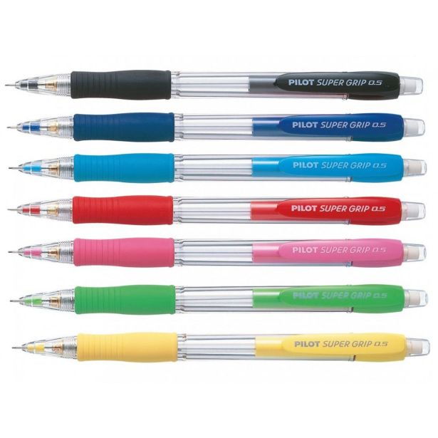 TEHNIČNI SVINČNIK, MINCE PILOT TEHNIČNI H-185 SUPER GRIP MODER