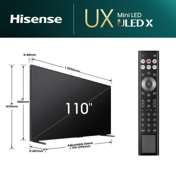 TELEVIZOR HISENSE 110UXNQ