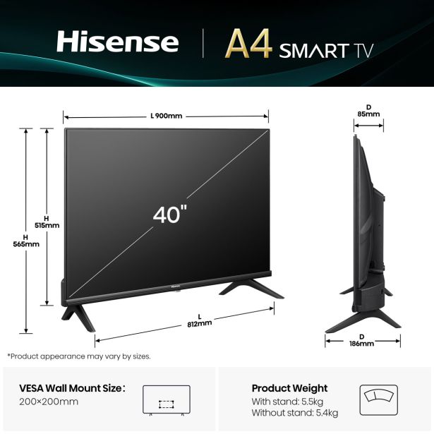 TELEVIZOR HISENSE 40A49Q