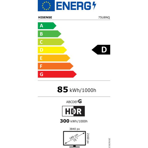 TELEVIZOR HISENSE 75U8NQ