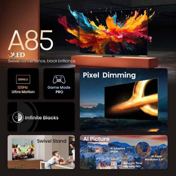 TELEVIZOR HISENSE OLED 55A85N