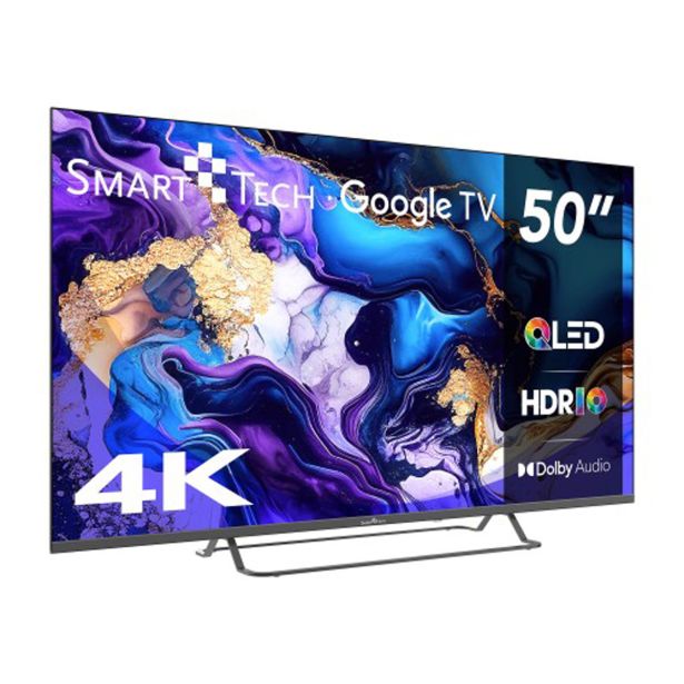 TELEVIZOR SMARTTECH 50QG02V QLED 4K GOOGLE TV