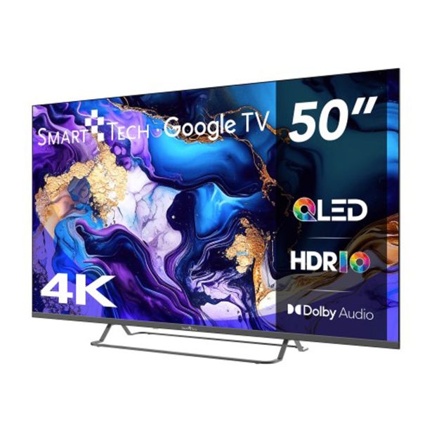 TELEVIZOR SMARTTECH 50QG02V QLED 4K GOOGLE TV