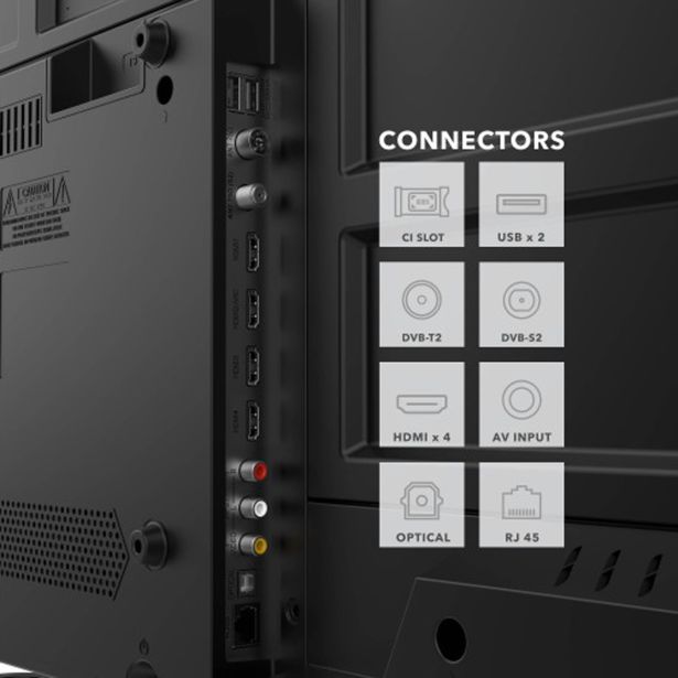 TELEVIZOR SMARTTECH 50QG02V QLED 4K GOOGLE TV