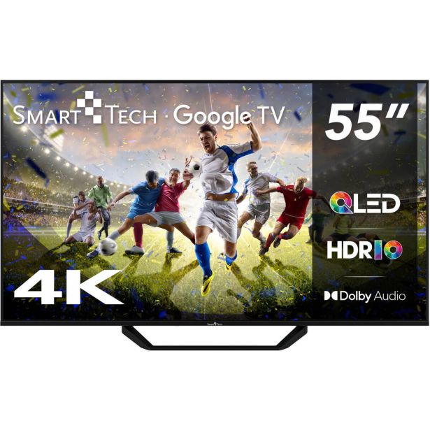 TELEVIZOR SMARTTECH 55' QLED 4K GOOGLE TV 5.0