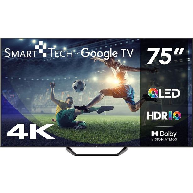 TELEVIZOR SMARTTECH 75' QLED 4K GOOGLE TV 5.0