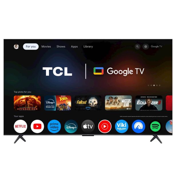 TELEVIZOR TCL 4K QD-MINI LED TV 55C61K ONKYO ZVOK Z DOLBY ATMOS
