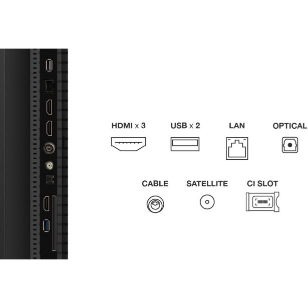 TELEVIZOR TCL 4K QLED TV 50P71K GOOGLE DOLBY VISION & ATMOS