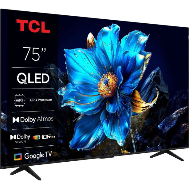 TELEVIZOR TCL 4K QLED TV 75P71K GOOGLE DOLBY VISION & ATMOS
