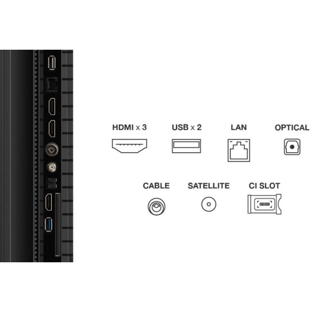 TELEVIZOR TCL 4K QLED TV 75P71K GOOGLE DOLBY VISION & ATMOS