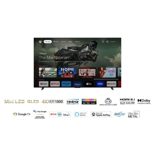TELEVIZOR TCL MINI LED QLED TV 98C805