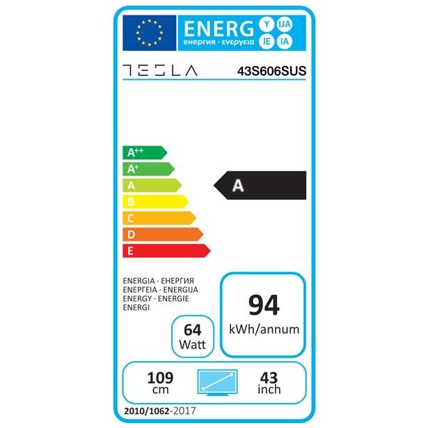 TELEVIZOR TESLA 43S606SUS