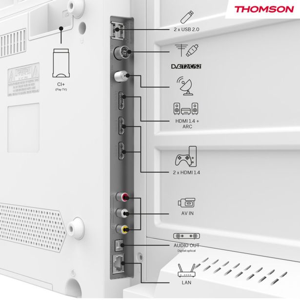 TELEVIZOR THOMSON 24HG2S15CW LED