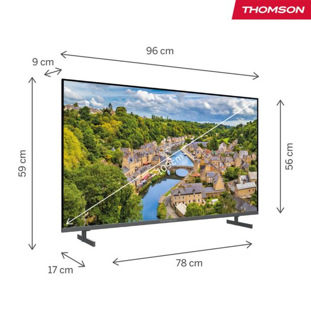 TELEVIZOR THOMSON 43FQG3S15 QLED