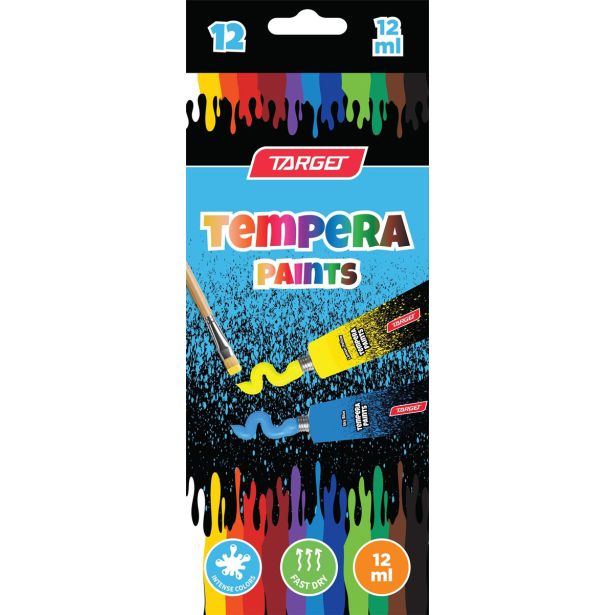 TEMPERA BARVE TARGET 12ML BL. 12/1 27431