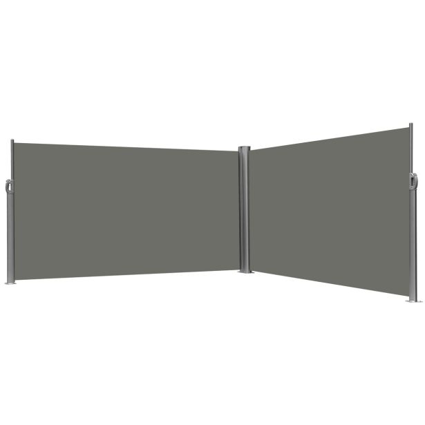 STRANSKA PREGRADA HOOEASY MODEL 1833 180X600CM SIVA