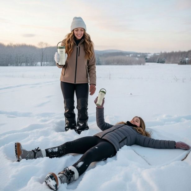 TERMO LONČEK BERHUG TRAILER 650ML BEIGE LINEN