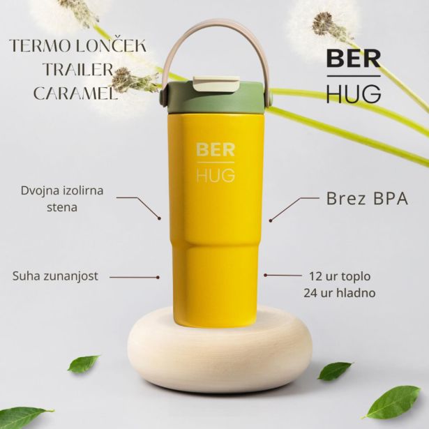 TERMO LONČEK BERHUG TRAILER 650ML CARAMEL