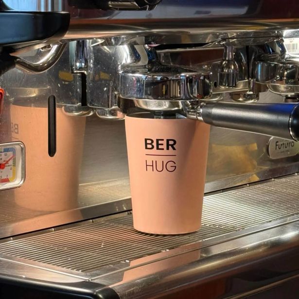 TERMO LONČEK BERHUG ZA KAVO COFFY 360ML BONE