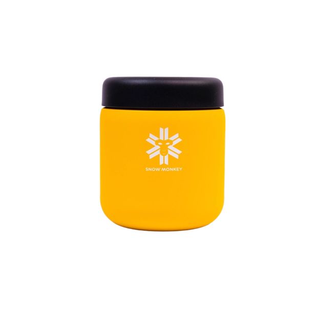 TERMO POSODA SNOW MONKEY FOODIE MINI 350 ML RUMENA