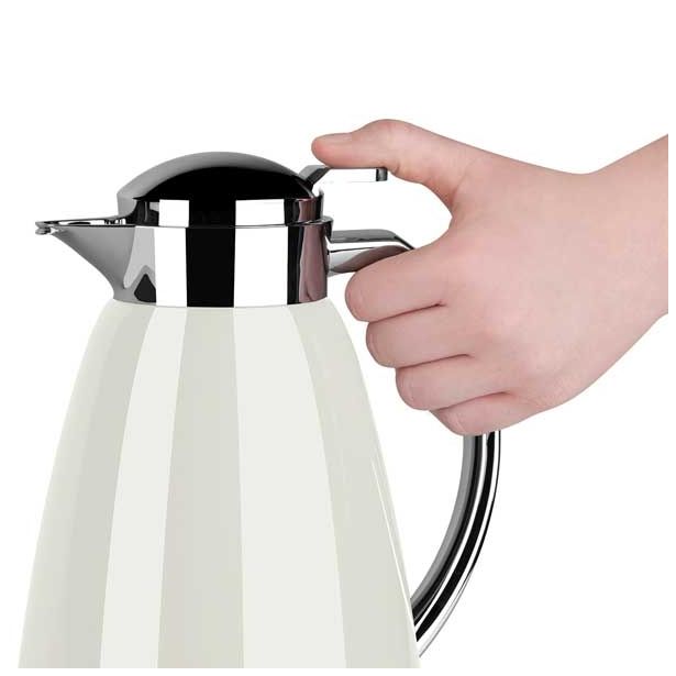 TERMO STEKLENICA, POSODA TEFAL CAMPO TERMO VRČ 1 LIT BELE BARVE