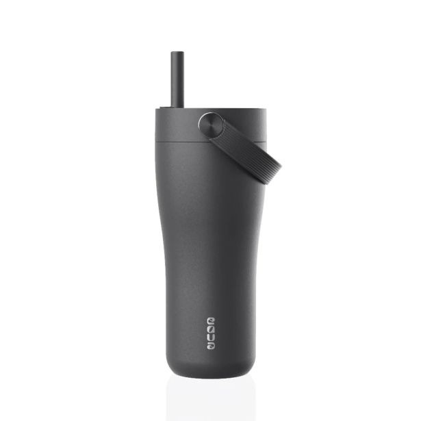 TERMO STEKLENICA, POSODA EQUA CARRY CUP BLACK 600 ML