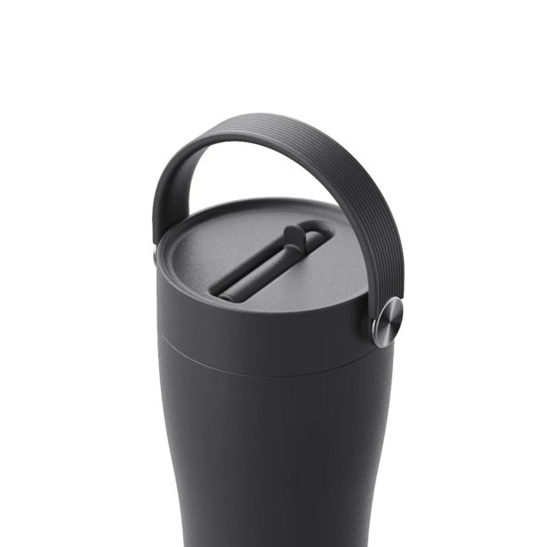 TERMO STEKLENICA, POSODA EQUA CARRY CUP BLACK 600 ML