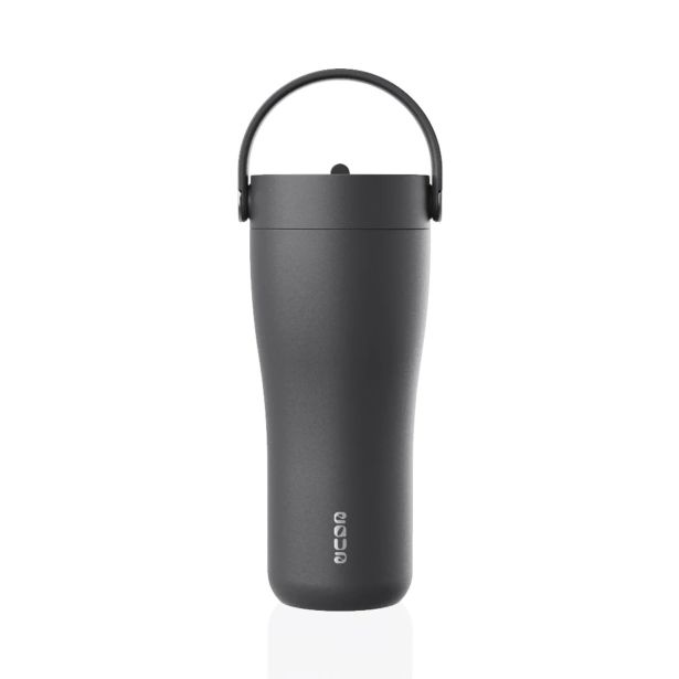 TERMO STEKLENICA, POSODA EQUA CARRY CUP BLACK 600 ML