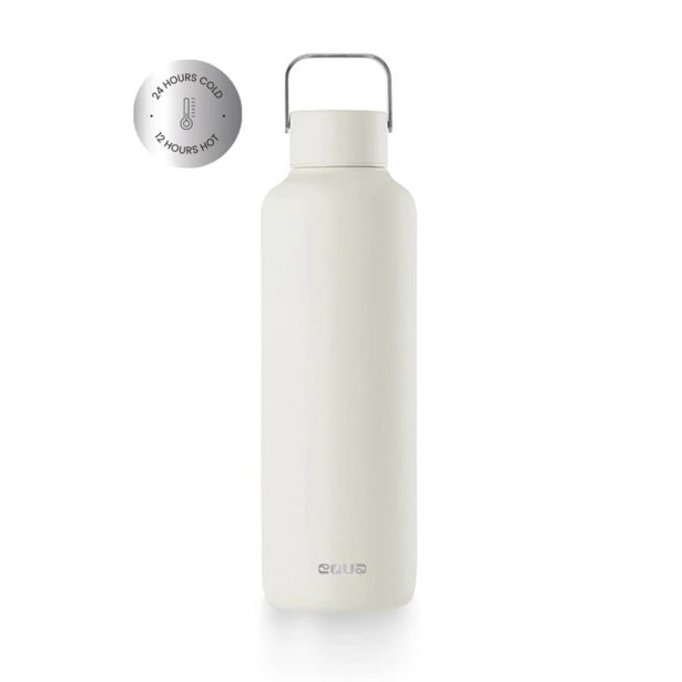 TERMO STEKLENICA, POSODA EQUA TIMELESS TERMO - BELA, 600 ML
