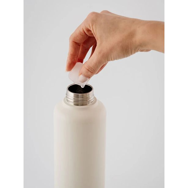 TERMO STEKLENICA, POSODA EQUA TIMELESS TERMO - BELA, 600 ML