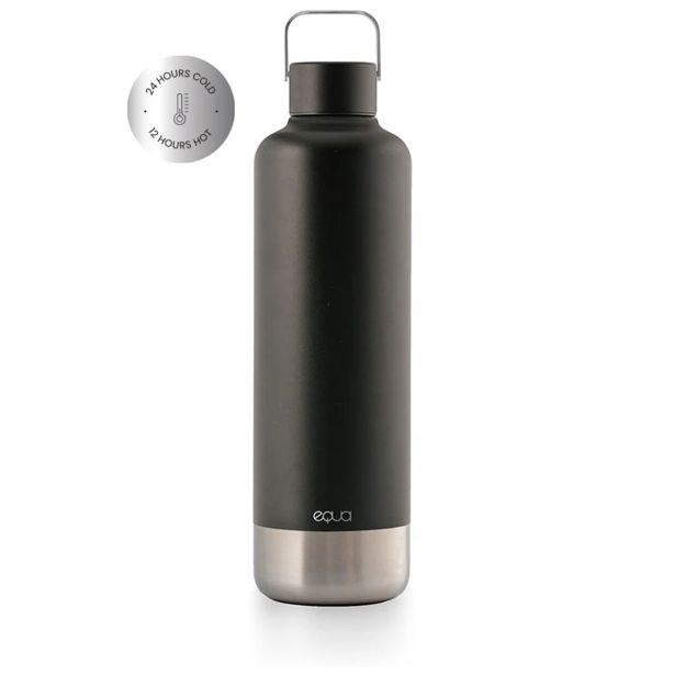TERMO STEKLENICA, POSODA EQUA TIMELESS TERMO - DARK, 1000 ML