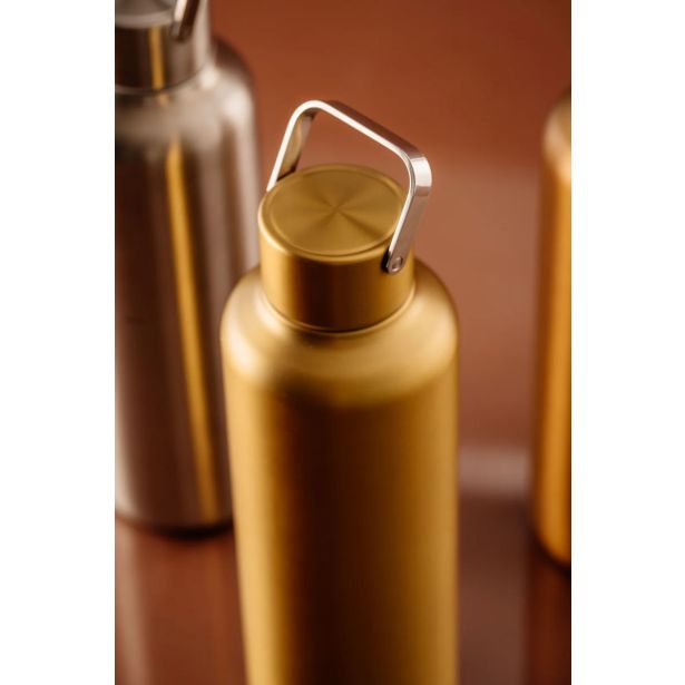 TERMO STEKLENICA, POSODA EQUA TIMELESS TERMO - ZLATA, 600 ML