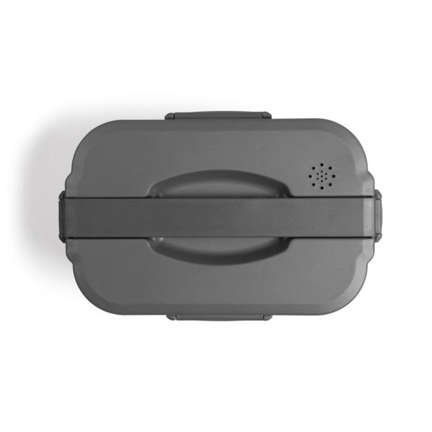 TERMO STEKLENICA, POSODA LIVOO ZA HRANO LUNCH BOX ELEKTRIČNA GRELNA SIVA