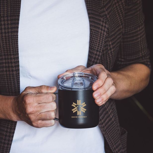 TERMO LONČEK SNOW MONKEY BOOSTER 0.3L ČRNA