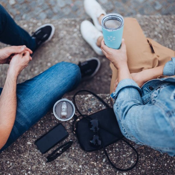 TERMO LONČEK SNOW MONKEY ENJOYER 0.47L ČRNA