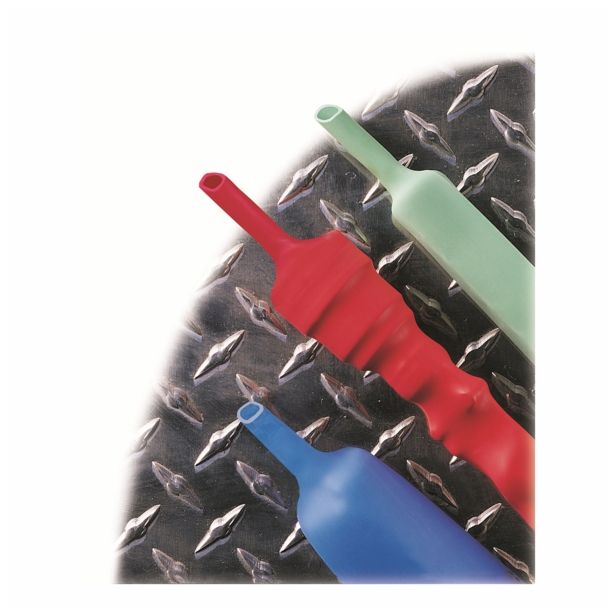 TERMOKRČLJIVA CEV PE.TE.ZE DERAY-H 9.5/4.8MM (3/8) ČRNA V PALICAH 1.22M