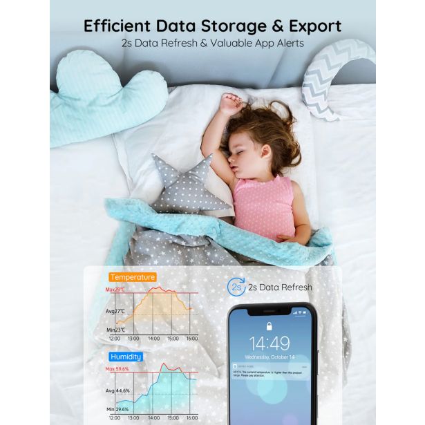 TERMOMETER GOVEE S HIGROMETROM WIFI