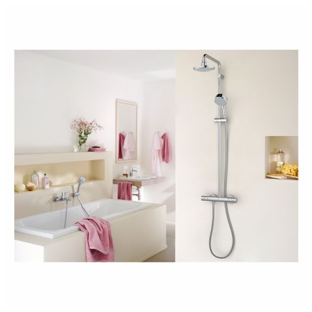 TERMOSTATSKA ARMATURA GROHE NEW TEMPESTA ZA KAD, STOJEČA