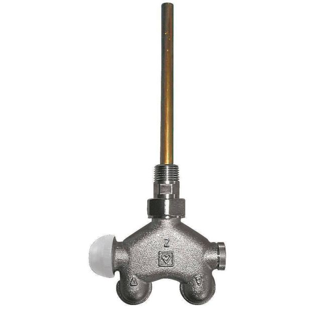 TERMOSTATSKI KOTNI VENTIL HERZ VUA 50 1/2 - ŠTIRIPOTNI ZA DVOCEVNI SISTEM