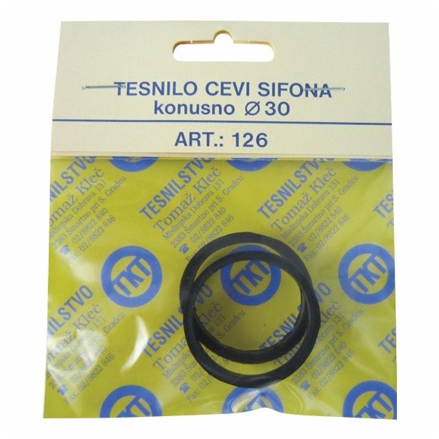 TESNILO KLEČ GUMI ZA SIFON FI 30