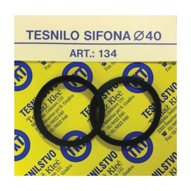 TESNILO KLEČ GUMI ZA SIFON FI 40
