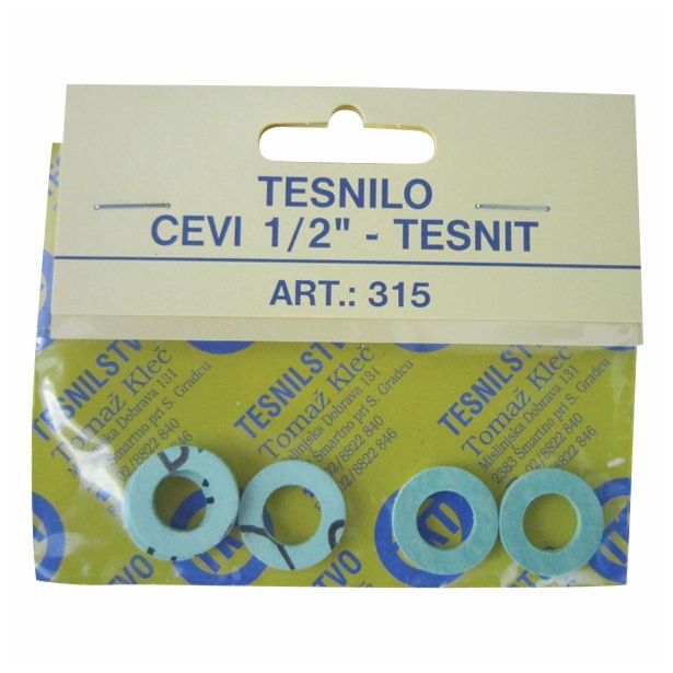 TESNILO KLEČ TESNILO ZA PRIKLJ.CEVI1/2