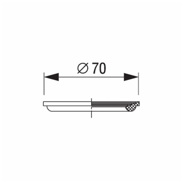TESNILO LIV FI 70 POLOKROGLO