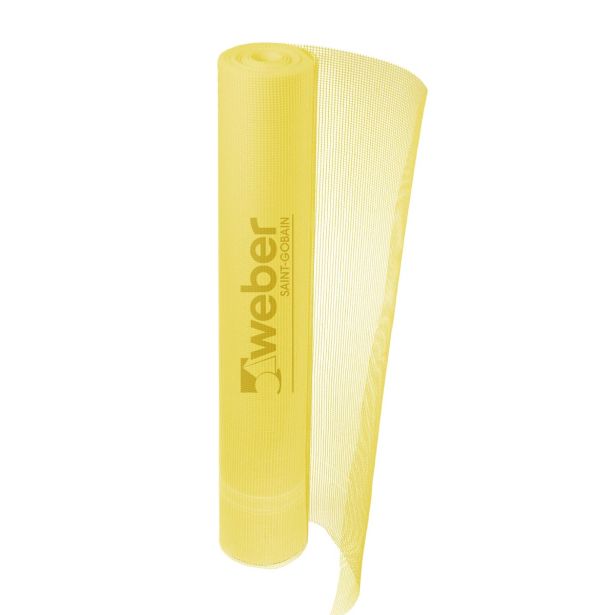 ARMIRANA MREŽICA WEBER SAINT GOBAIN THERM ARMIRNA MREŽA 8X8 MM, RDEČA, 55 M2