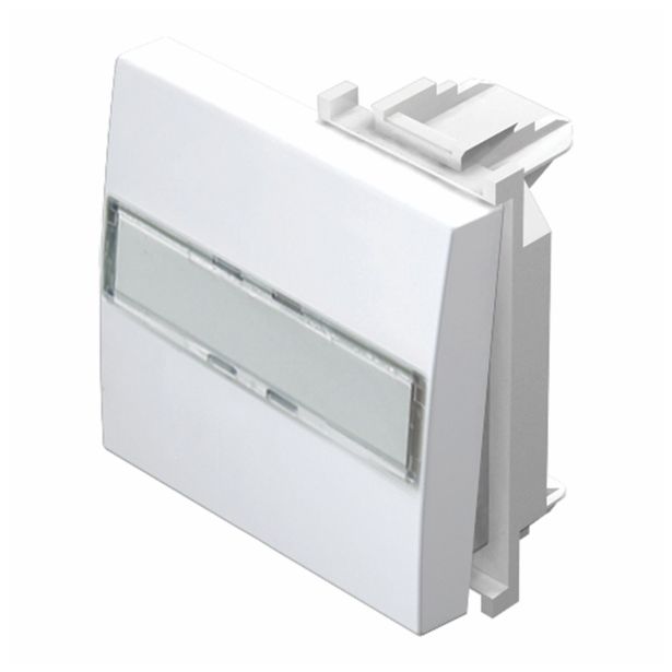 TIPKA MODUL BELA, Z NAPISNO PLOŠČICO 2M